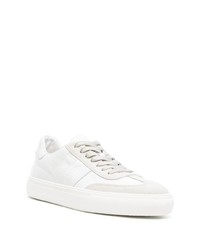 Baskets basses en cuir imprimées blanches Tod's