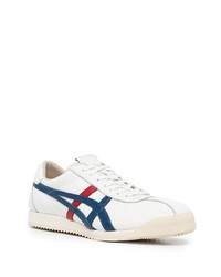 Baskets basses en cuir imprimées blanches Onitsuka Tiger