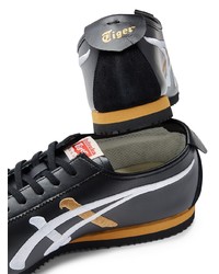 Baskets basses en cuir imprimées noires Onitsuka Tiger