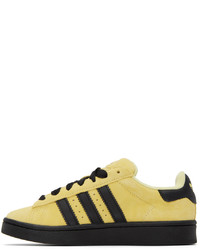 Baskets basses en cuir jaunes adidas Originals