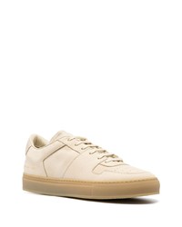 Baskets basses en cuir marron clair Common Projects