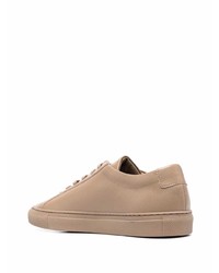 Baskets basses en cuir marron clair Common Projects