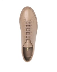 Baskets basses en cuir marron clair Common Projects