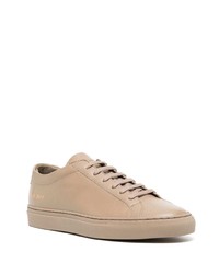 Baskets basses en cuir marron clair Common Projects