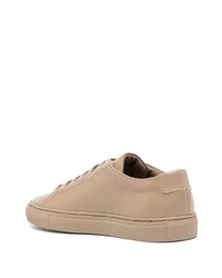 Baskets basses en cuir marron clair Common Projects