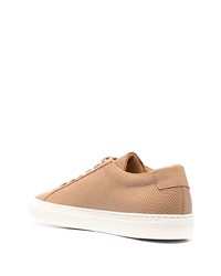 Baskets basses en cuir marron clair Common Projects