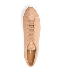 Baskets basses en cuir marron clair Common Projects