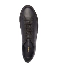 Baskets basses en cuir marron foncé Common Projects