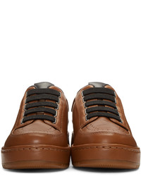 Baskets basses en cuir marron 3.1 Phillip Lim