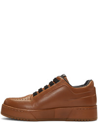 Baskets basses en cuir marron 3.1 Phillip Lim