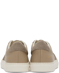 Baskets basses en cuir marron Common Projects