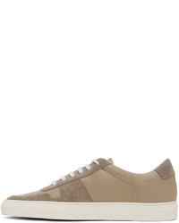 Baskets basses en cuir marron Common Projects