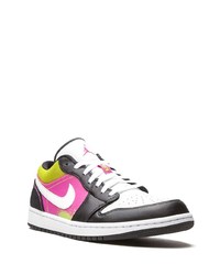 Baskets basses en cuir multicolores Jordan