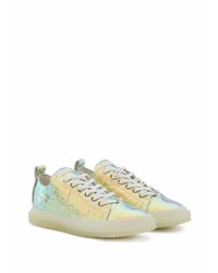 Baskets basses en cuir multicolores Giuseppe Zanotti