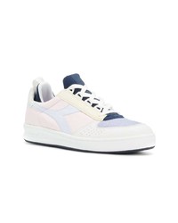 Baskets basses en cuir multicolores Diadora