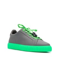 Baskets basses en cuir multicolores Philipp Plein