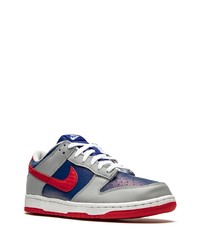 Baskets basses en cuir multicolores Nike