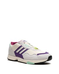 Baskets basses en cuir multicolores adidas