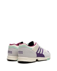 Baskets basses en cuir multicolores adidas