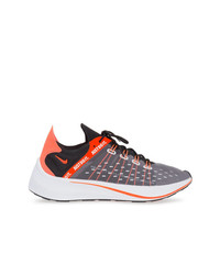 Baskets basses en cuir multicolores Nike