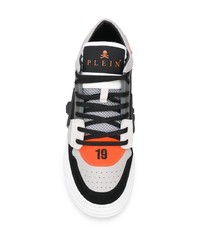 Baskets basses en cuir multicolores Philipp Plein