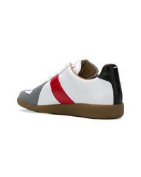 Baskets basses en cuir multicolores Maison Margiela