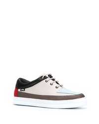 Baskets basses en cuir multicolores Camper