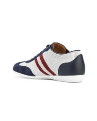 Baskets basses en cuir multicolores Bally