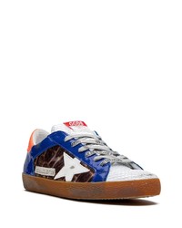 Baskets basses en cuir multicolores Golden Goose