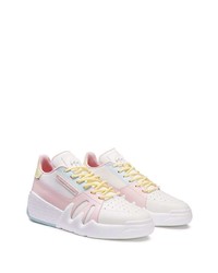 Baskets basses en cuir multicolores Giuseppe Zanotti