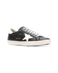 Baskets basses en cuir noires et blanches Golden Goose Deluxe Brand