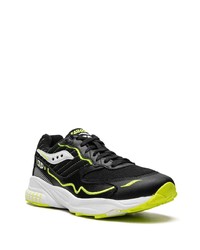 Baskets basses en cuir noires Saucony