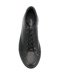 Baskets basses en cuir noires Common Projects