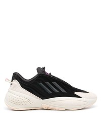 Baskets basses en cuir noires adidas