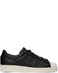 Baskets basses en cuir noires adidas Originals