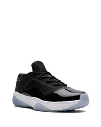 Baskets basses en cuir noires Jordan