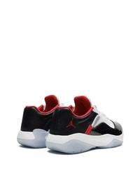 Baskets basses en cuir noires Jordan