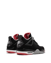 Baskets basses en cuir noires Jordan