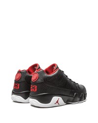 Baskets basses en cuir noires Jordan