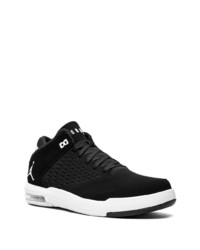 Baskets basses en cuir noires Jordan