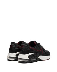 Baskets basses en cuir noires Nike