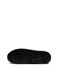 Baskets basses en cuir noires Nike