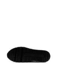Baskets basses en cuir noires Nike