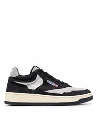 Baskets basses en cuir noires AUTRY