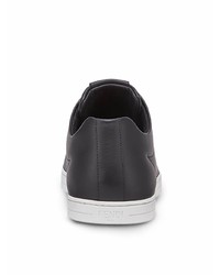 Baskets basses en cuir noires Fendi