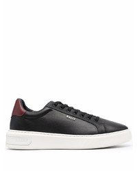 Baskets basses en cuir noires Bally