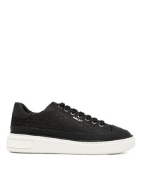 Baskets basses en cuir noires Bally