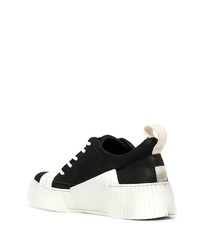 Baskets basses en cuir noires Boris Bidjan Saberi