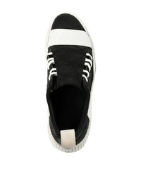 Baskets basses en cuir noires Boris Bidjan Saberi