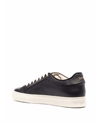 Baskets basses en cuir noires Paul Smith